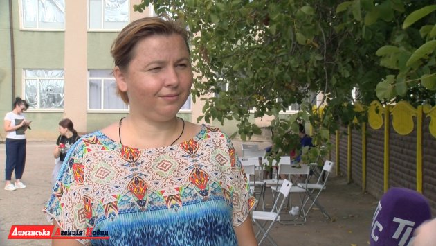 Ольга Небога, вчителька інформатики та трудового навчання Першотравневого ліцею.