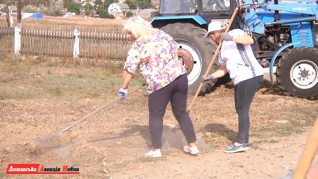 В Любополе прошел флешмоб «Восстановление села начни своими руками» (фото)