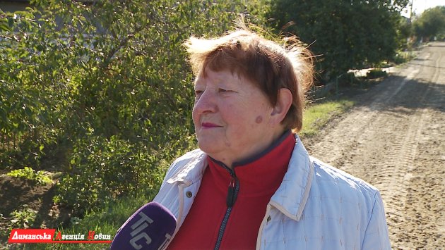 Надія Степанівна, жителька Першотравневого.