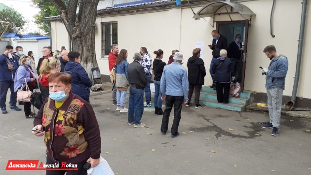 В Крыжановке проходят местные выборы (фото)