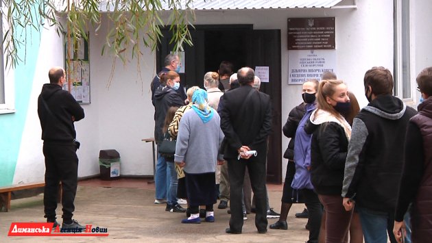 Выборы в Красносельской ОТГ прошли с соблюдением карантинных требований и Закона (фото)