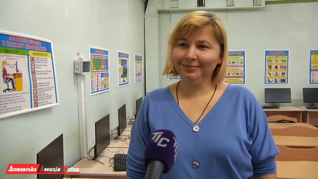Ольга Небога, учитель по трудовому обучению Першотравневого УВК, участница конкурса «Учитель года».