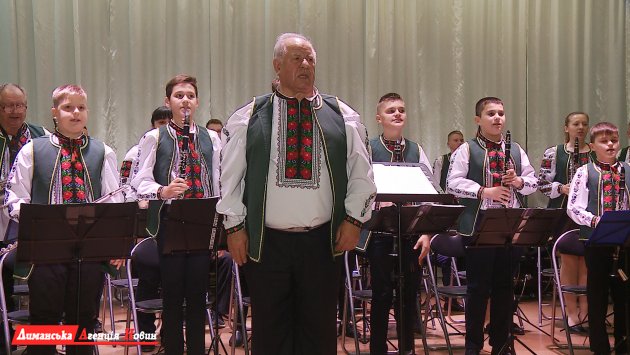 Оркестр «Визирські сурми» записал на видео новые концертные номера (фоторепортаж)