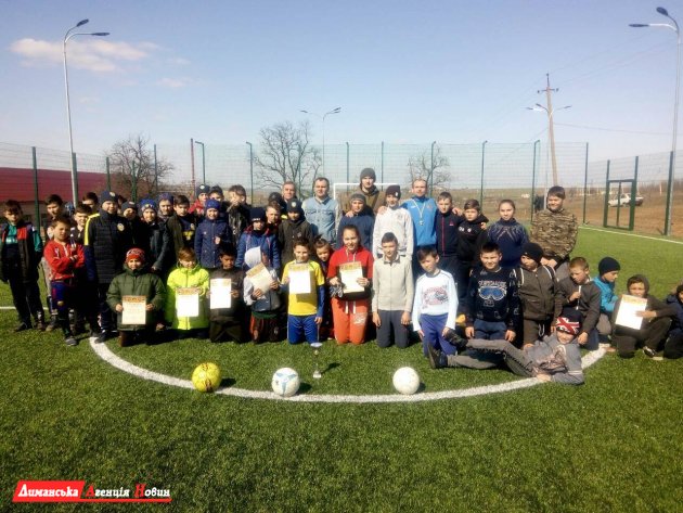 Марина Архірій привітала мешканців Красносільської ОТГ з Днем футболу