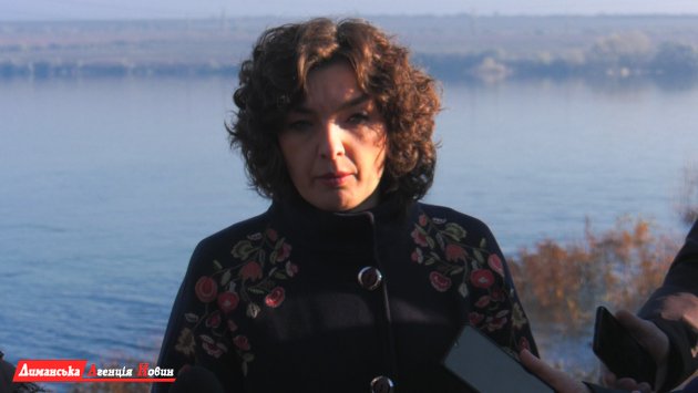 Лілія Гричулевич, керівниця Басейнового управління водних ресурсів.
