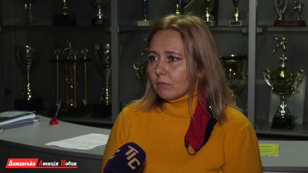 Наталія Гришина, керівниця циркової студії «Сюрприз» (Коблеве).