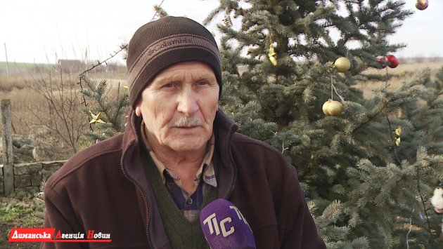 Анатолій Римар, житель села Ранжеве, 75-річний ювіляр.