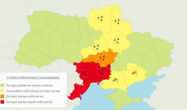 На Одесскую область выпала месячная норма осадков. Завтра может быть хуже