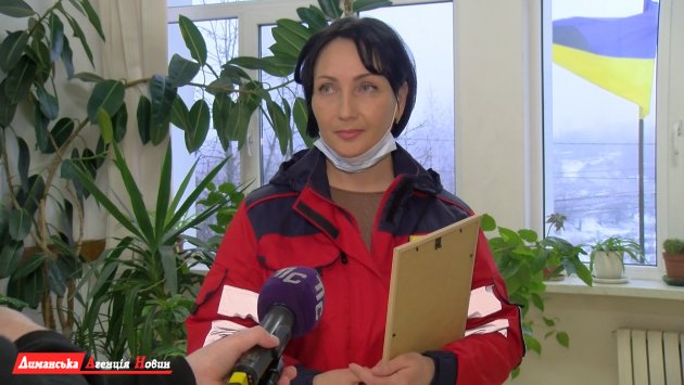 Олена Корнієнко, фельдшерка швидкої допомоги.
