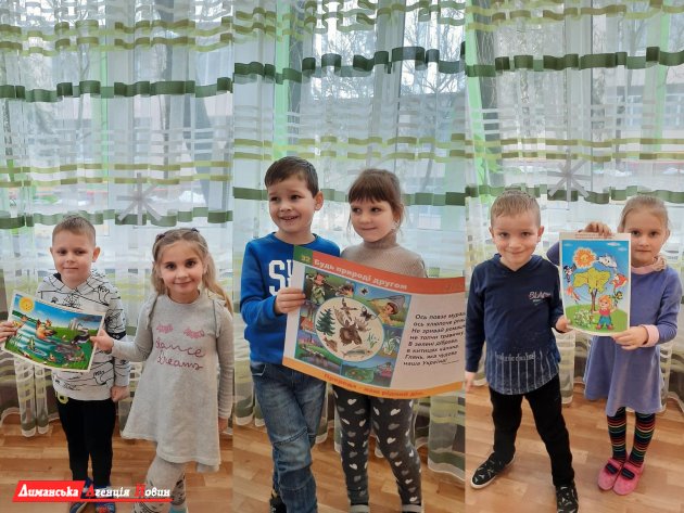 У Першотравневому дитячому садку пройшла природоохоронна акція (фоторепортаж)