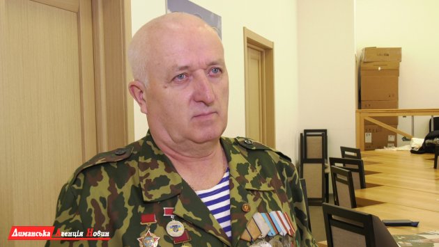 Георгий Оале, ветеран военной службы ВСУ.