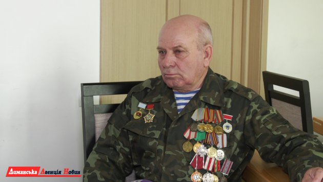 Владимир Наконечный, председатель союза ветеранов войны в Афганистане и других войн Красносельской ОТГ.