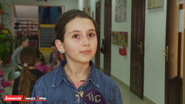 Марина Попадюк, ученица Визирской школы.