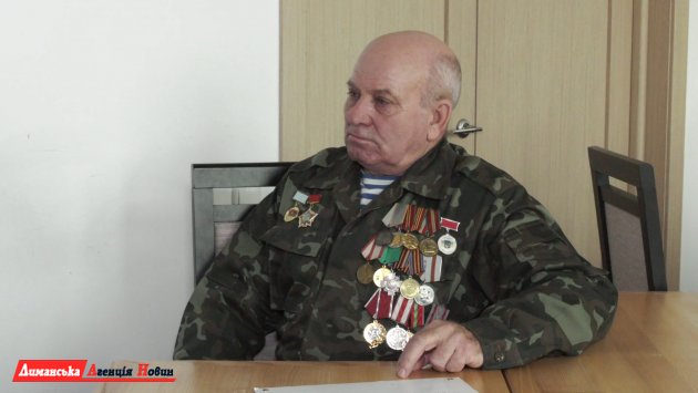 Владимир Наконечный, председатель союза ветеранов Афганистана и других войн (Красносельская ОТГ).