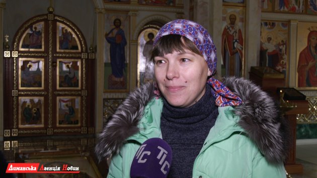 Ірина, парафіянка Свято-Миколаївського храму с. Першотравневе.