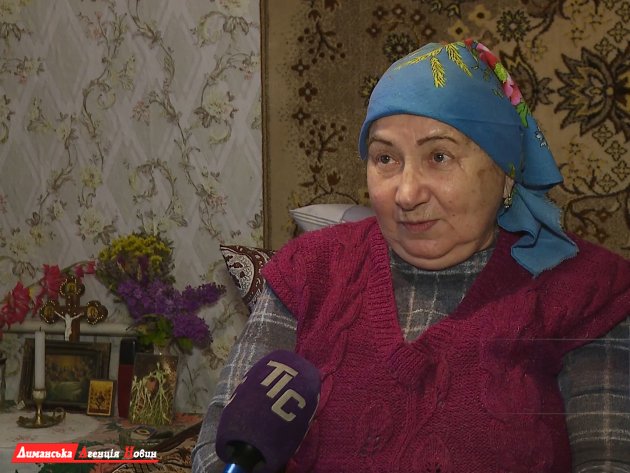 Ніна Товарницька, жителька села Визирка.