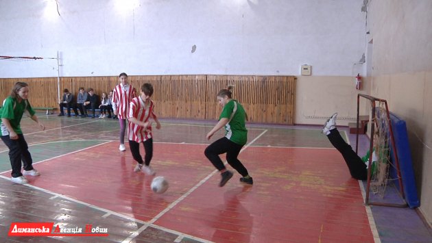 Спортсменки Першотравневого лицея поедут на областные соревнования по мини-футболу (фото)