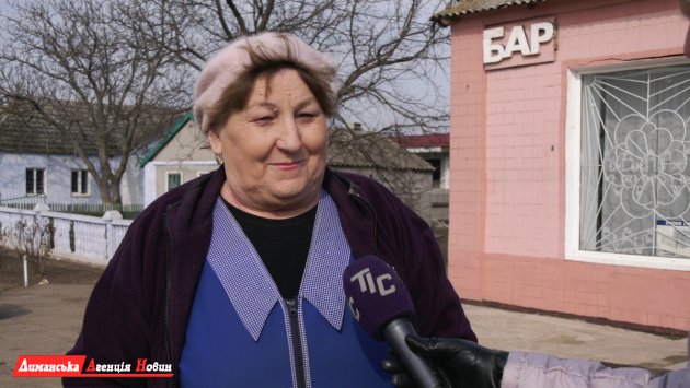 Людмила Слободніченко, жителька села Кордон.