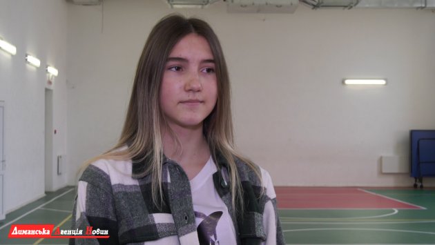 Олександра Багрій, 14 років.