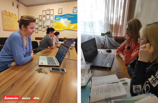 Вчителі Першотравневого ліцею Визирської ОТГ провели онлайн-педраду (фото)
