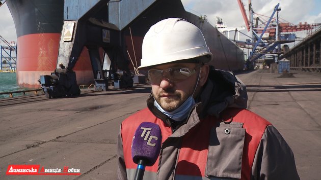 Артем Корнєєв, начальник ділянки обробки вантажів ТОВ «ТІС-Вугілля».