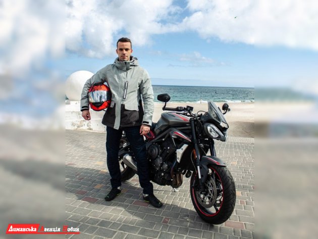 Вадим Маринов, мотоцикліст зі стажем.