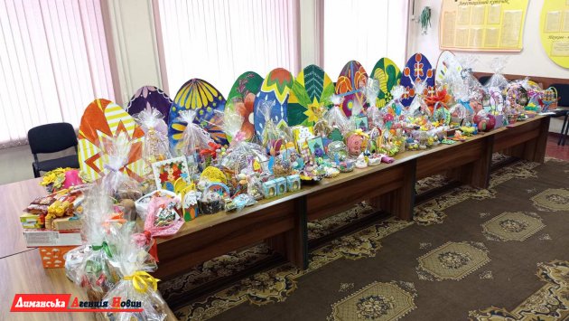 У Визирській ОТГ відбулася благодійна акція «Великодній подарунок для кожної дитини» у Визирській громаді (фото)