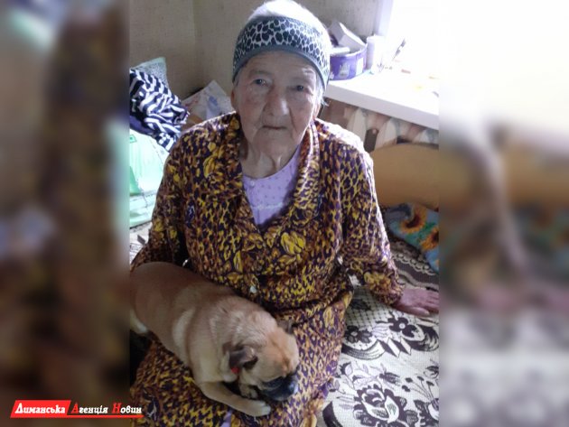 Жительница с. Иличанка Красносельской ОТГ отметила 95-летний юбилей