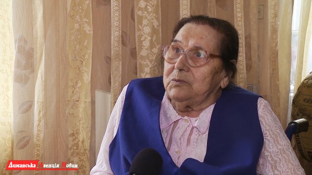 Ніна Гевеленко, ветеран Другої світової війни, жителька села Дмитрівка.