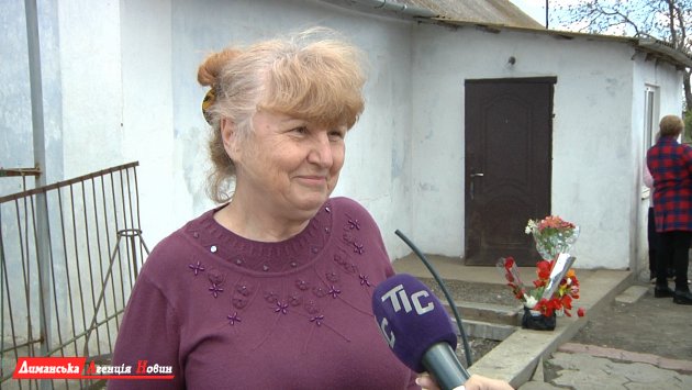 Галина, невістка ветерана Віри Григорівни.
