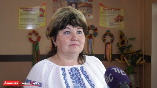 Татьяна Казак, директор Першотравневого лицея.