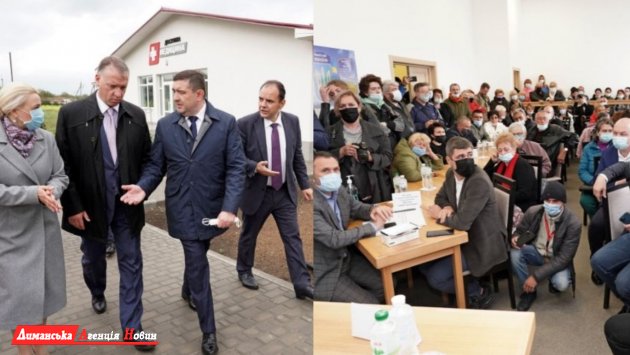 Красносельская и Фонтанская ОТГ — председатель Одесского облсовета провел прием в громадах (фото)