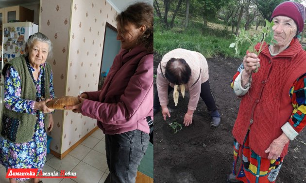 В Красносільській ОТГ самотніх непрацездатних громадян обслуговують соціальні працівники (фото)