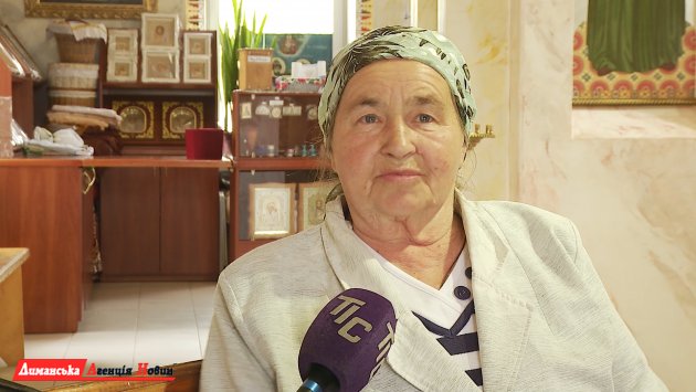 Валентина Балагура, прихожанка Свято-Николаевского храма в Першотравневом.