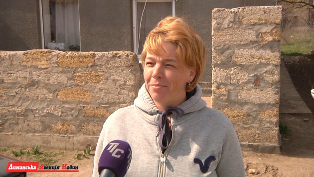 Ольга Непомняща, багатодітна мама (с.Кордон).