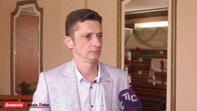 Віталій Петрусенко, представник депутатської групи «Команда розвитку» Визирської сільради.