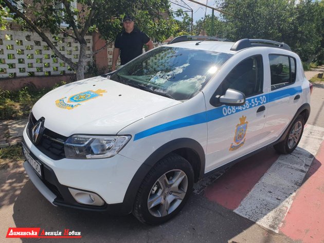 «Визирська дружина» получила автомобиль для обеспечения оперативного реагирования на правонарушения