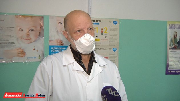 Вадим Чокан, завідувач амбулаторії Першотравневого.