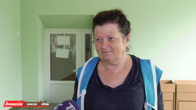 Валентина Гладченко, працівниця дитячого садочку, бабуся вихованця.