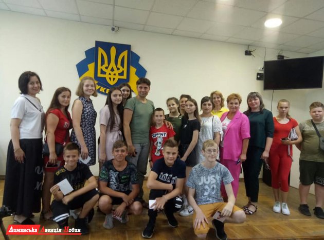 Доброславские школьники встретились с известным украинским актером (фото)