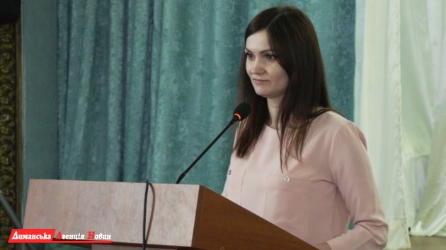 Оксана Степанова, керівниця фінансового відділу Визирської сільради.
