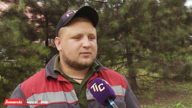 Владислав Прокопчук, водитель ковшового погрузчика ООО «ТИС-Уголь».