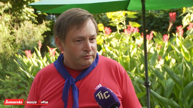 Микола Вербицький, старший вихователь дитячої оздоровчої бази відпочинку «Мрія».