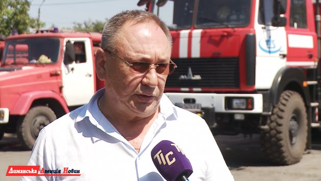 Фаріт Сімінєєв, начальник пожежно-технічної частини ТІС.