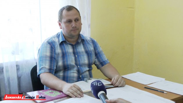 Сергій Бусуйок, вчитель англійської мови Дмитрівської гімназії.