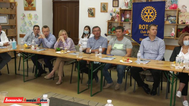 В Ротари-клубе «Визирка» прошло заседание с ротарианцами (фото)