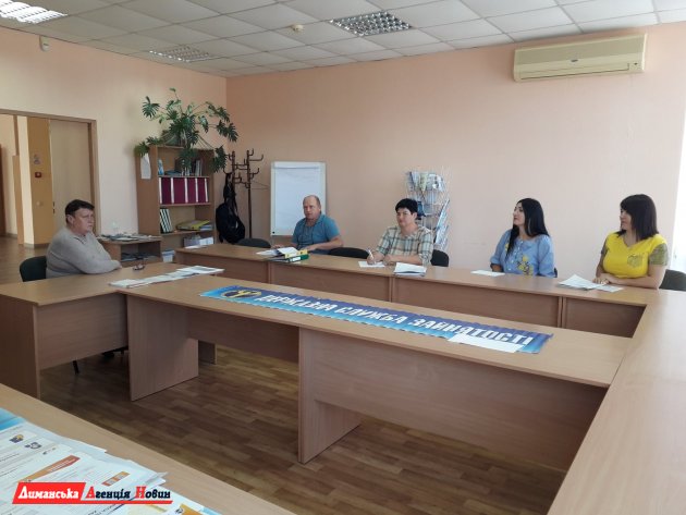 В Лиманском районном филиале Одесского ОЦЗ прошло заседание комиссии по долгосрочной безработице