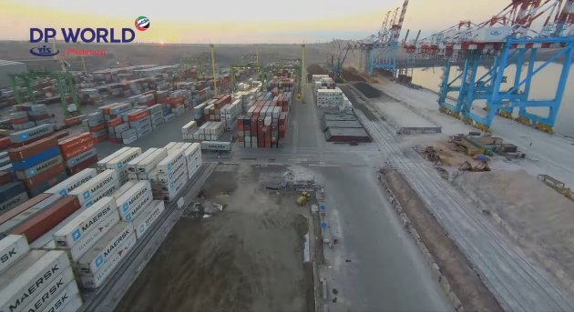 У DP World TIS — Pivdennyi показали як працює контейнерний термінал (фото)