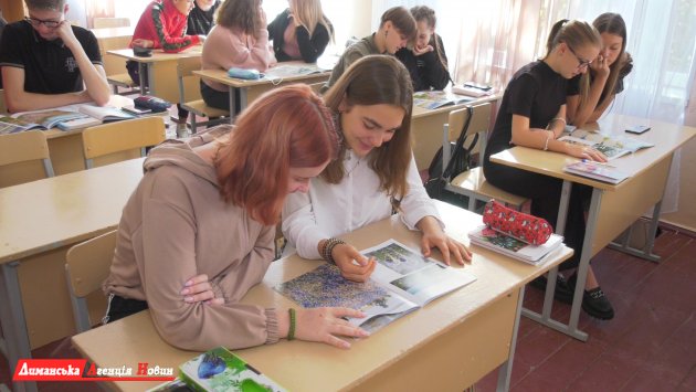 В Першотравневом лицее прошла встреча представителя РЛП «Тилигульский» с учениками (фото)