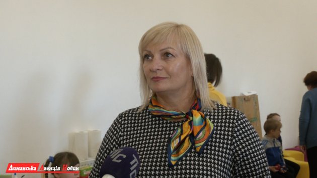 Елена Беспалько, главный специалист по вопросам образования Красносельского сельского совета.